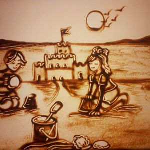 Sand artist
