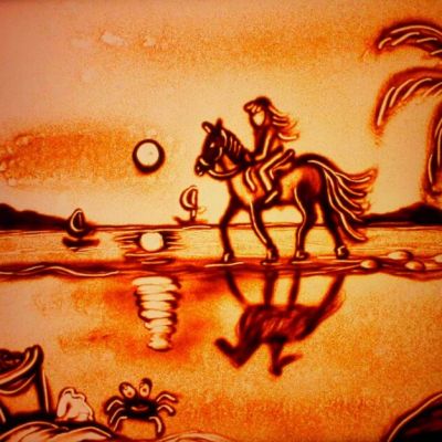 sand art