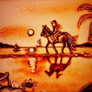 sand art